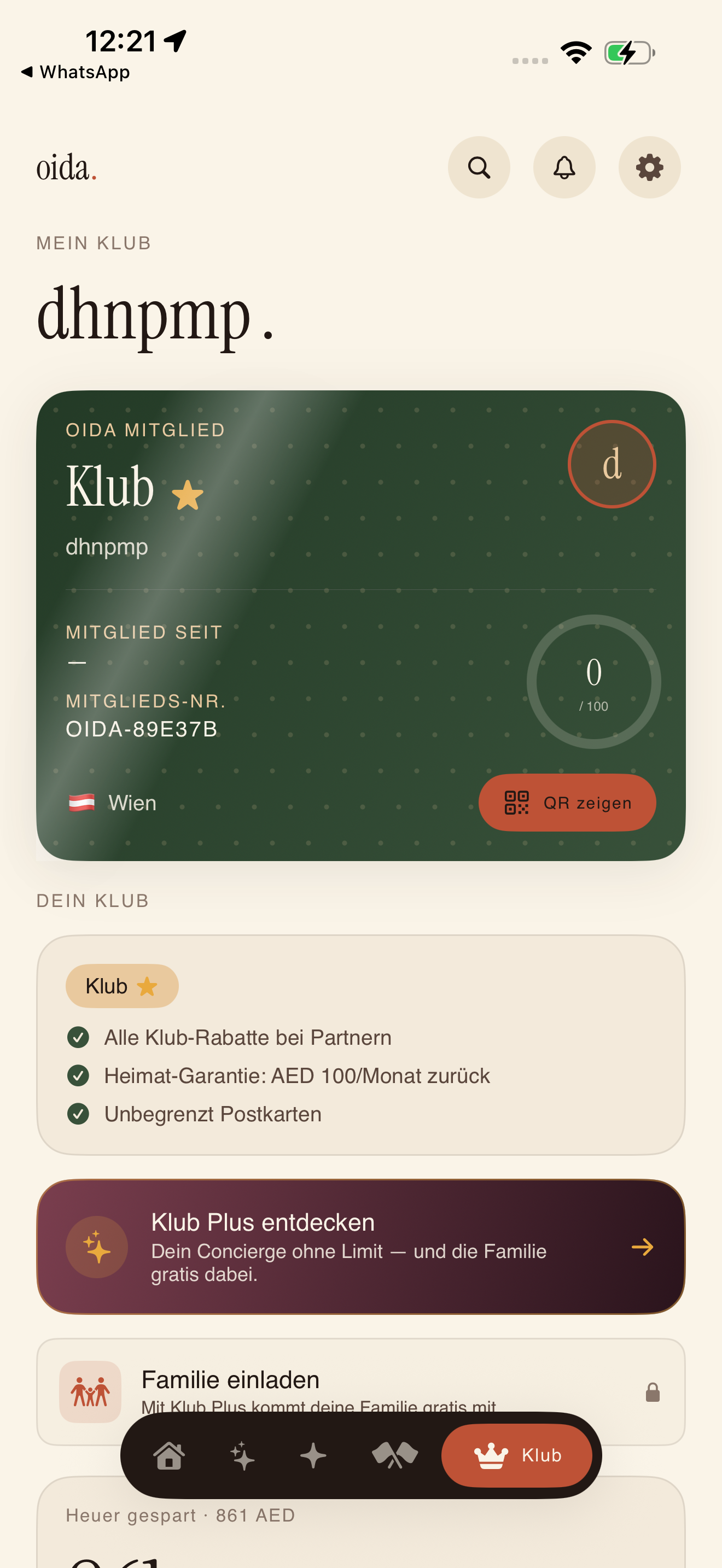Flaggen-Modus Karte Downtown Dubai mit Burj Khalifa Pin